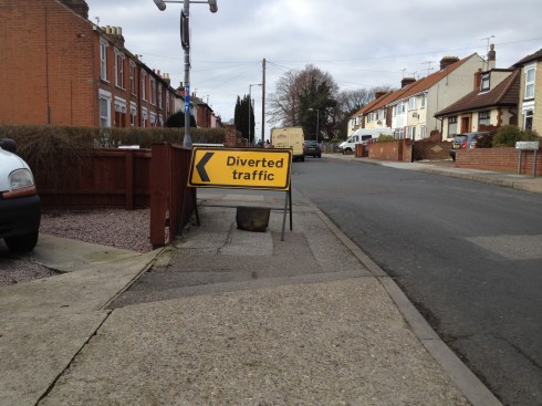 400mm for pedestrians