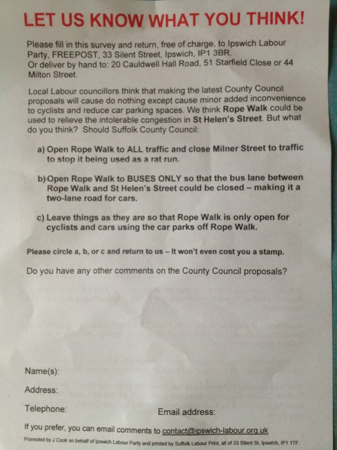 'Open' Rope Walk, back